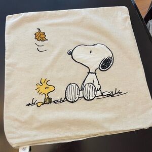 Pottery Barn & Peanuts pillow cover